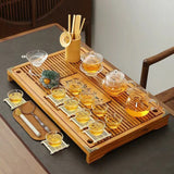 Load image into Gallery viewer, Solid wood tea tray