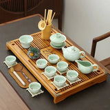 Load image into Gallery viewer, Solid wood tea tray