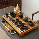 Load image into Gallery viewer, Solid wood tea tray