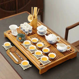 Load image into Gallery viewer, Solid wood tea tray